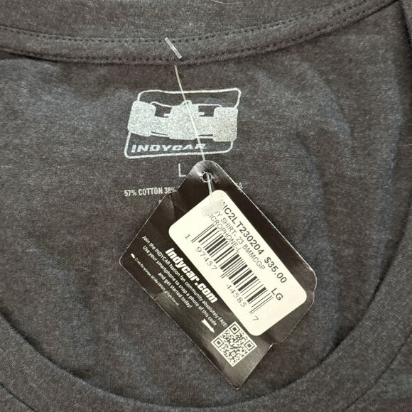Indycar Shirt Womens Large Gray Indy Racing Nashville Grand Prix Music City - Picture 4 of 7